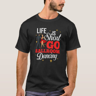 Ballroom Dancing Beginner Music Dancer Lessons T-Shirt