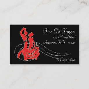 Ballroom Dancing Business Card