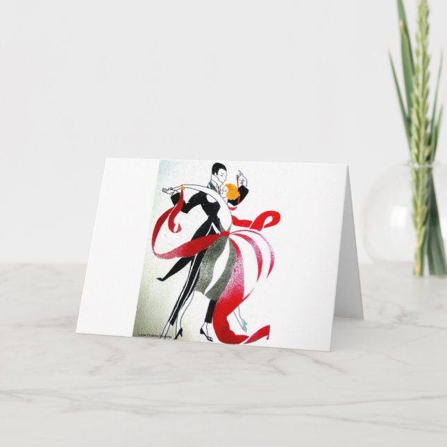 BALLROOM DANCING CARD (Front)