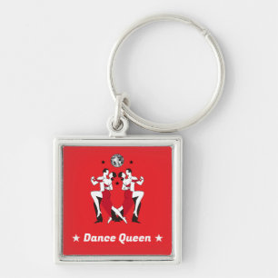 Ballroom Dancing Champions Key Ring
