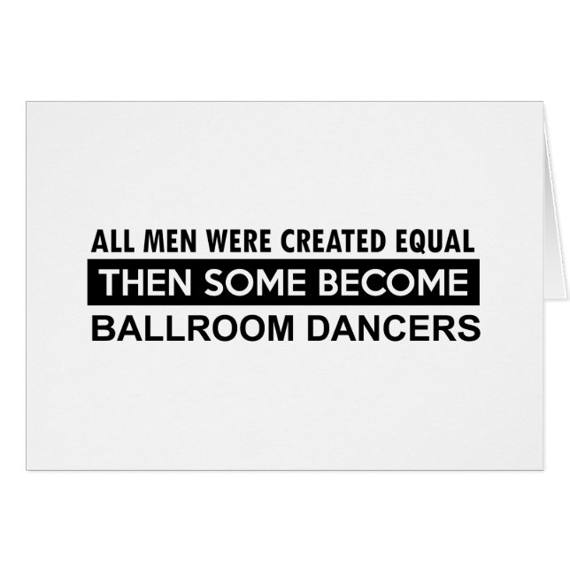 Ballroom dancing designs (Front Horizontal)