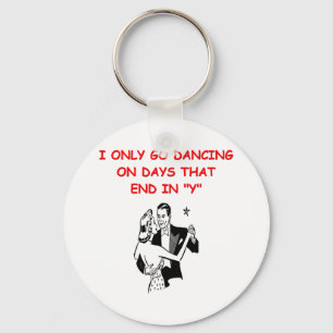 ballroom dancing key ring