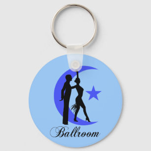 Ballroom dancing key ring
