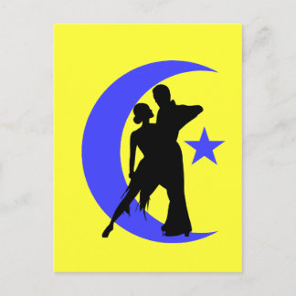 Ballroom Dancing Postcard