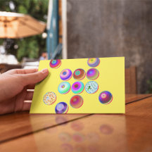 Balls & Bubbles № 27 Postcard Template