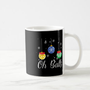 Balls Christmas Ornament Buffalo Plaid Family Pyja Coffee Mug