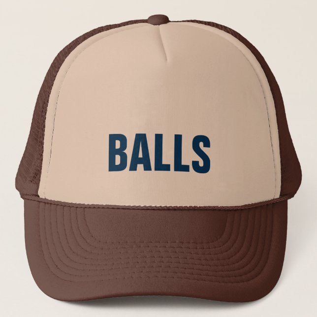 BALLS Trucker Hat (Front)