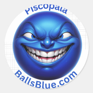 BallsBlue sticker Piscopala (Psycho)