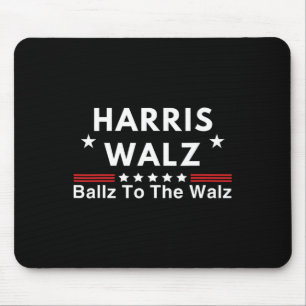 Ballz To The W Harris W 2024 Kalama Harris Waltz 2 Mouse Pad