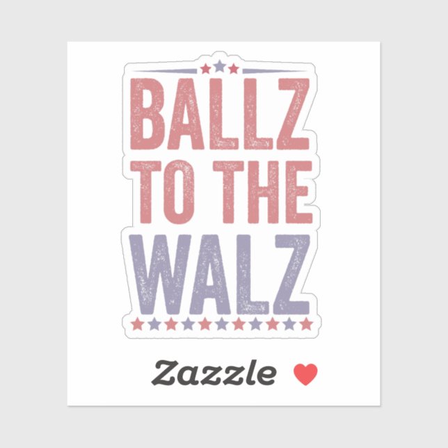Ballz To the Walz Harris Walz Election 2024 (Sheet)
