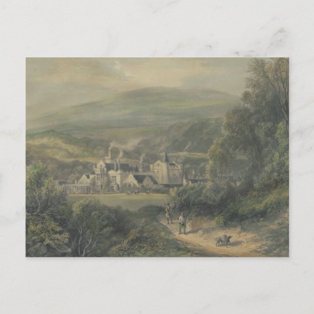 Balmoral Castle by William Gauci Postcard (Front)