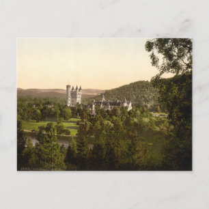 Balmoral Castle, Royal Deeside, Scotland Postcard