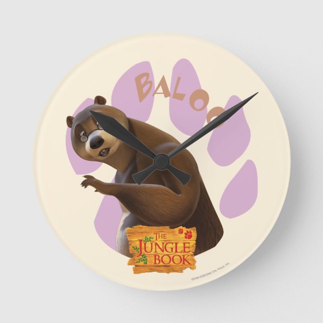 Baloo 1 round clock (Front)