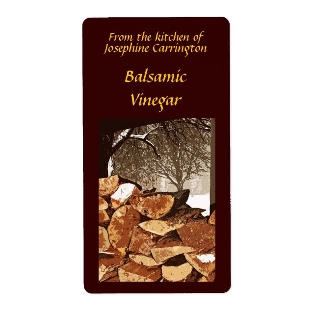 Balsamic Vinegar Labels (Front)