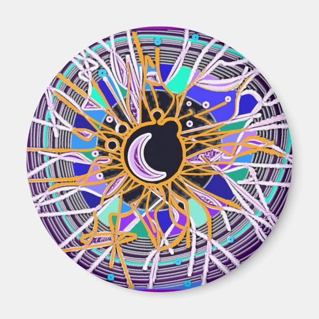 Baltic Moon Magnet (Front)