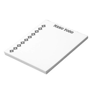Baltic Ornament Akutes Eyes Notepad
