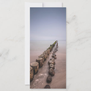 Baltic Sea Beach Photo Card