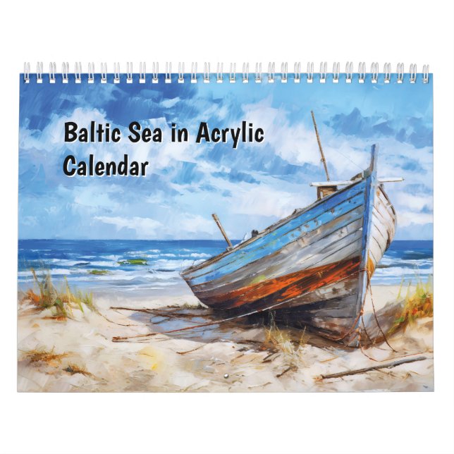 Baltic Sea in Acrylic – Calendar (Cover)