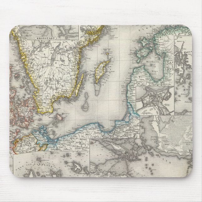 Baltic Sea Region Mouse Pad (Front)
