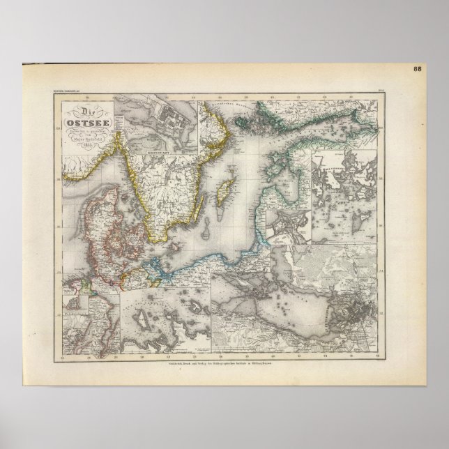 Baltic Sea Region Poster (Front)