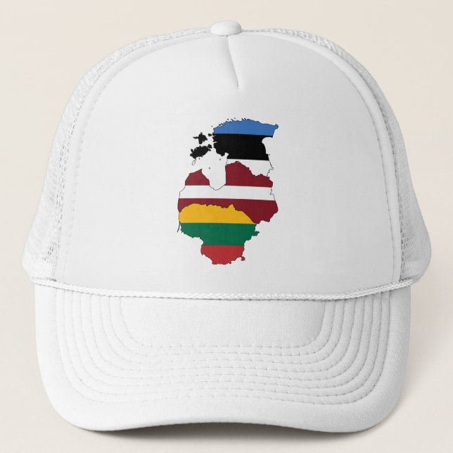 Baltic states trucker hat (Front)