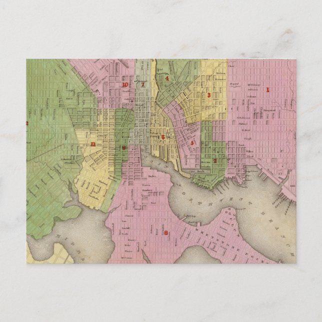 Baltimore 3 postcard (Front)