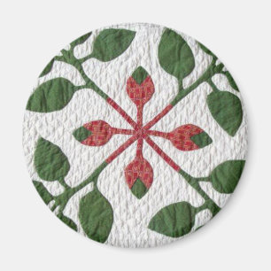 baltimore album quilt block magnet