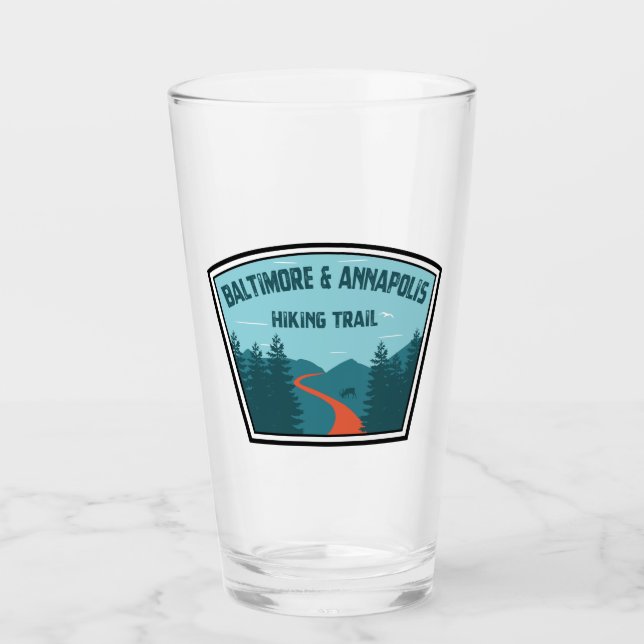 Baltimore & Annapolis Trail Glass (Front)