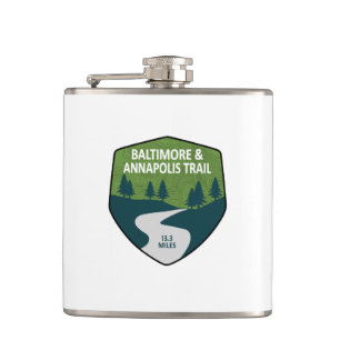 Baltimore & Annapolis Trail Hip Flask