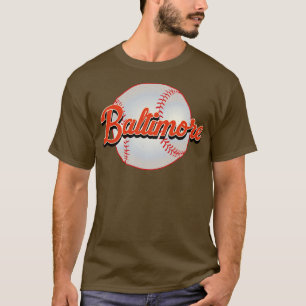 Baltimore Baseball Vintage Baseball Team Gift T-Shirt