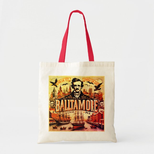Baltimore Bites & Literary Nights Tote Bag (Front)