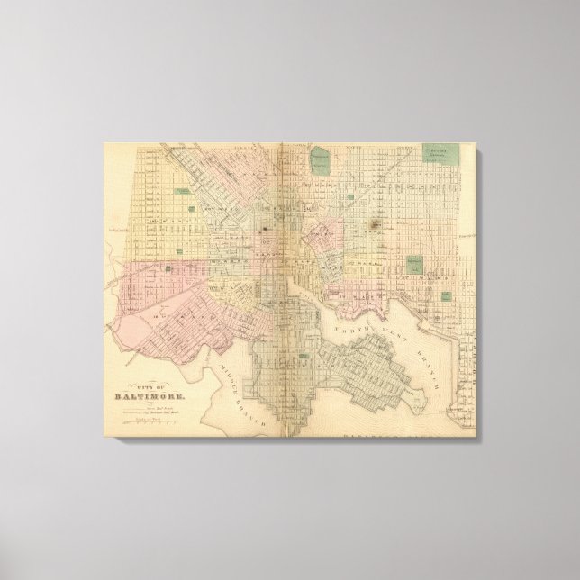 Baltimore Canvas Print (Front)