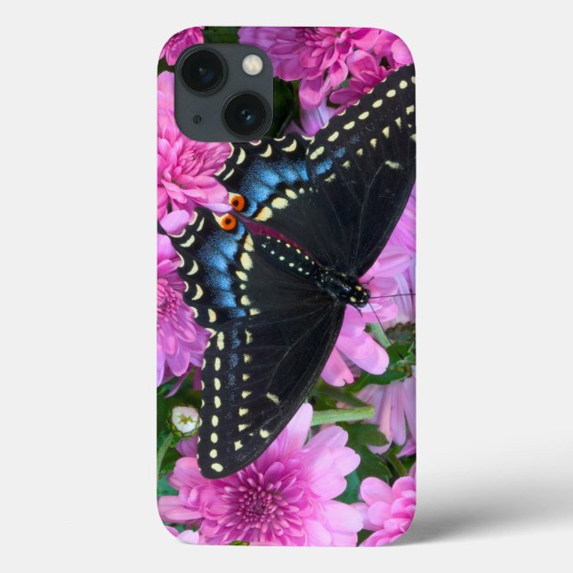 Baltimore Chequered Butterfly Case-Mate iPhone Case (Back)