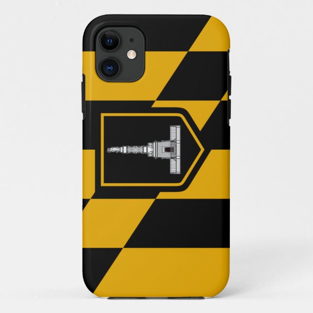 Baltimore Flag Case-Mate iPhone Case (Back)