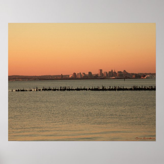 Baltimore From A Distance Poster (Front)