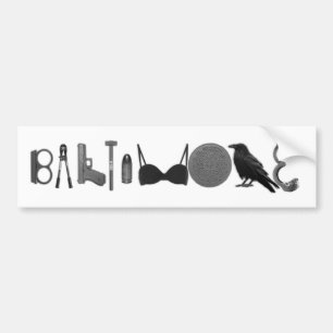 baltimore hieroglyphics bumper sticker