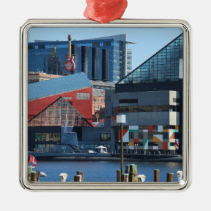 Baltimore Inner Harbour Metal Tree Decoration