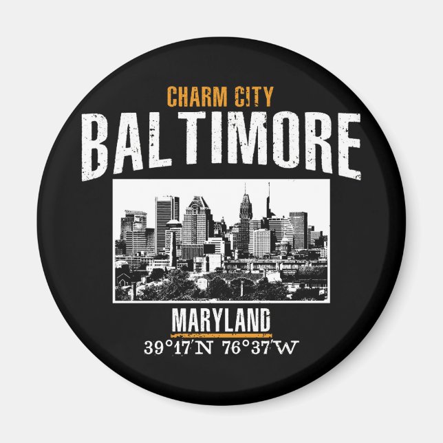Baltimore Magnet (Front)