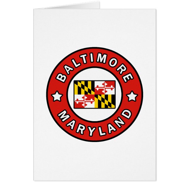 Baltimore Maryland (Front)