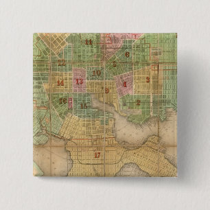 Baltimore, Maryland 15 Cm Square Badge