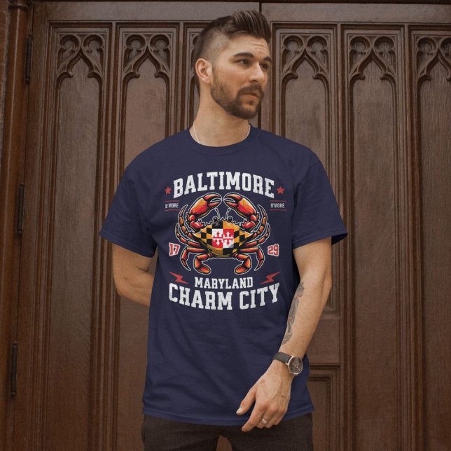 Baltimore Maryland Charm City T-Shirt (Creator Uploaded)