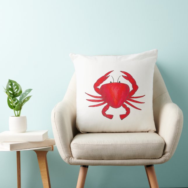 Baltimore Maryland Chesapeake Bay Crustacean Crab Cushion (Chair)