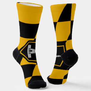 Baltimore (Maryland) city flag Socks