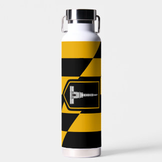 Baltimore (Maryland) city flag Water Bottle