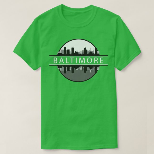 Baltimore Maryland Classic TShirt (Design Front)