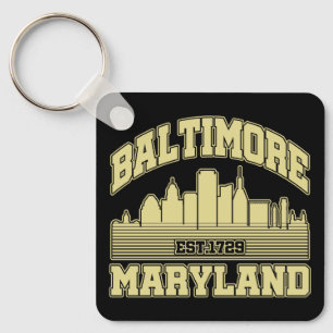 Baltimore,Maryland Key Ring