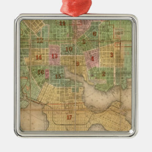 Baltimore, Maryland Metal Tree Decoration