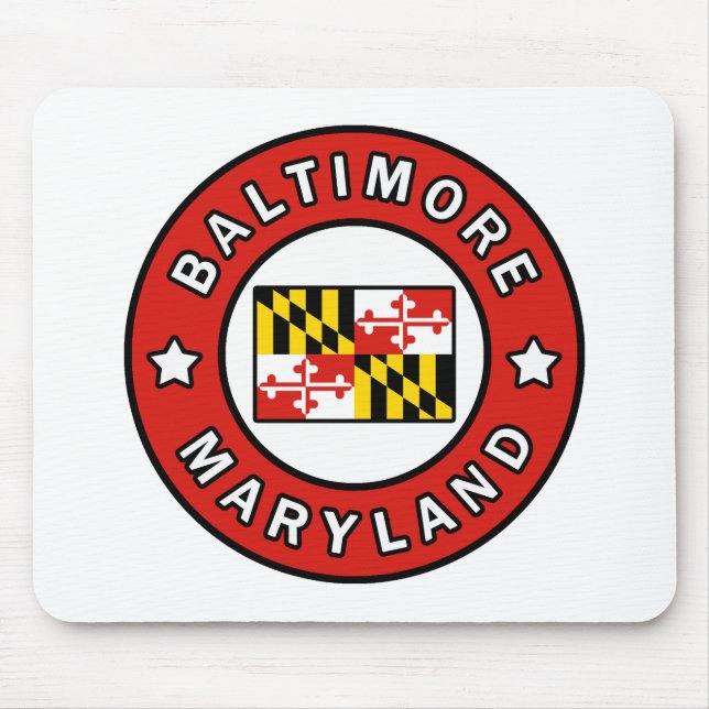 Baltimore Maryland Mouse Pad (Front)
