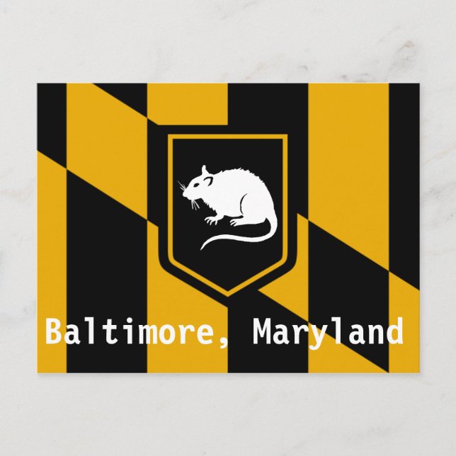 Baltimore Maryland Postcard (Front)