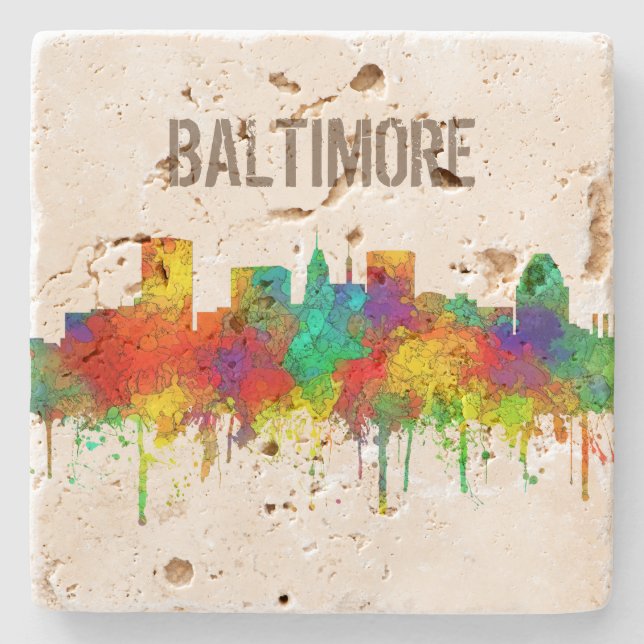 BALTIMORE, MARYLAND SG - STONE COASTER (Front)